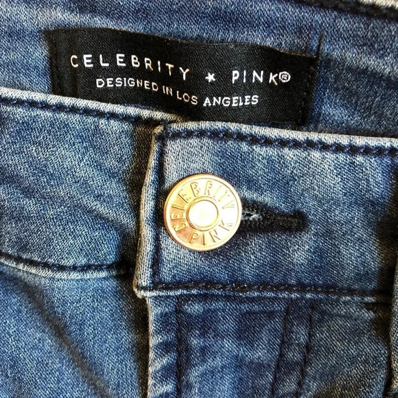 Celebrity pink denim jeans size size 5/27 - Picture 3 of 5